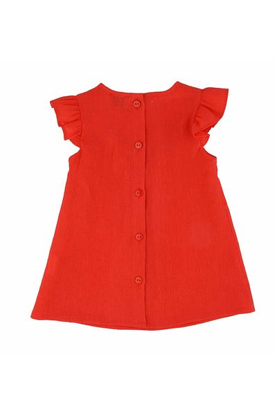 best kids Baby Girl Coral Flounce Dress