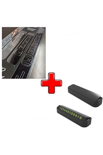 Aksefuar Lazer Honda Civic Vtec2 Ile Uyumlu Kapı Eşiği Ve Kapaklı Numaratör (park Tel)