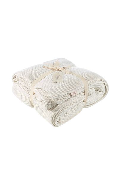 Betires Home Cap2101 Knitted Blanket Stone Single Beige