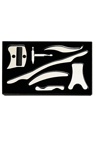 MİYANG Graston 7 Parça Set, Manuel Tools Tıbbi Paslanmaz Çelik Masaj Aleti