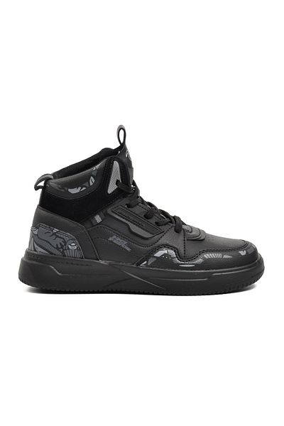 No Fear Unisex Black Hi Sneaker - Nfr-1000