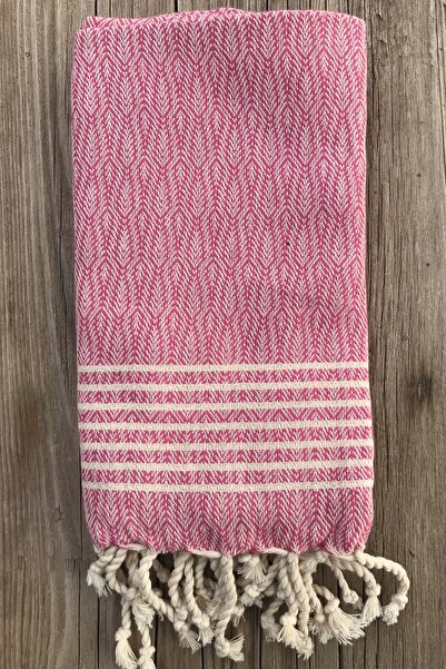 LA BABA Başak Peşkir Pembe 55x100