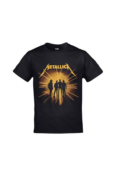 Orijin Tekstil Metallica 72 Seasons Album Front Back Printed Unisex Black Tshirt
