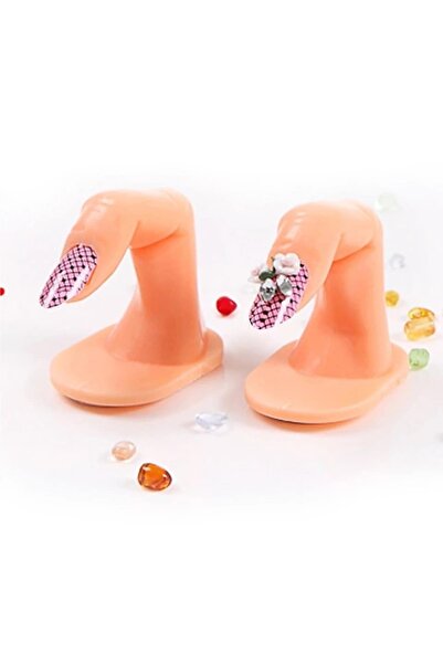 SİNKA Eğitim Parmağı Protez Tırnak & Kalıcı Oje Eğitimi 2 Adet