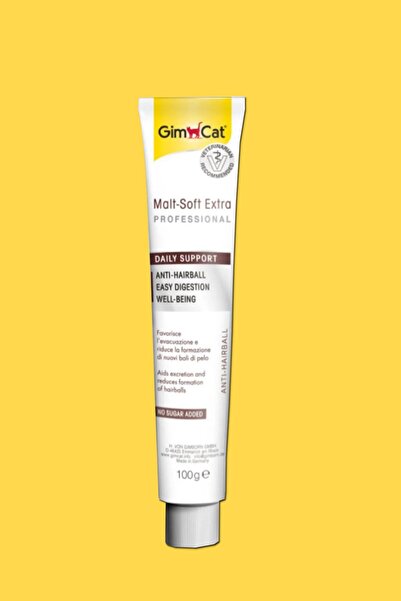 Gimcat Kedileriniz Için Bağırsak Sistemi Destekleyici Soft Malt Extra - 100 Gram