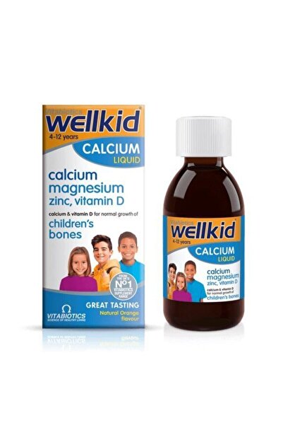 Wellkid Wellkid Calcium Liquid Şurup 150 ml 5021265251407
