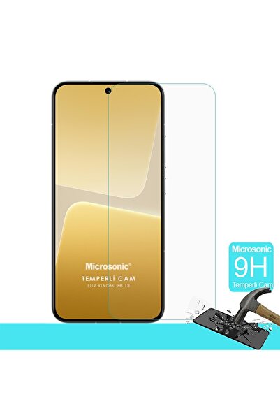 Microsonic Xiaomi Mi 13 Tempered Glass Cam Ekran Koruyucu