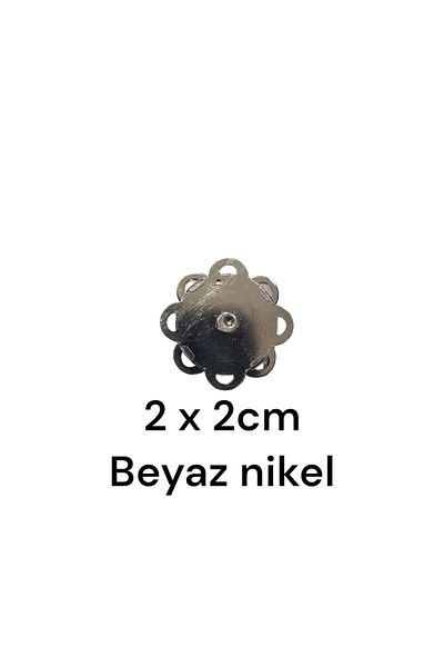 erdoğan hobi Magnetic Bag Magnet with Strut - 1 Piece White Nickel Bag Wallet Closure with Wallet Magnet Strut
