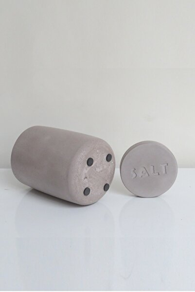 Ghogol Home Bole Countertop Concrete Tea Jar