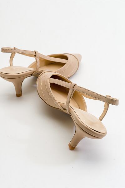 Luvi Poınt Ten Kadın Topuklu Ayakkabı