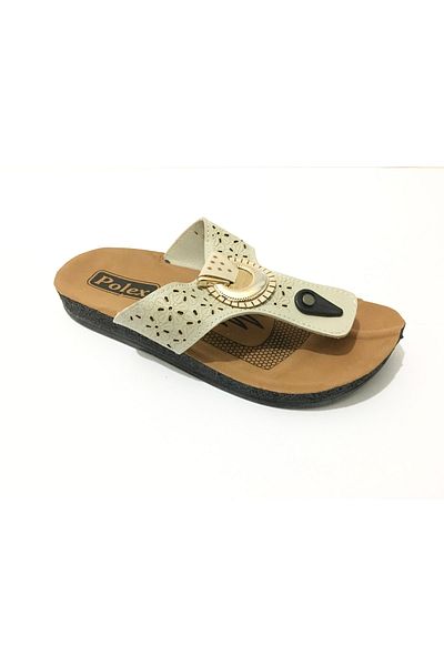 Cavidann Cork Sole Slippers with Foot Pads