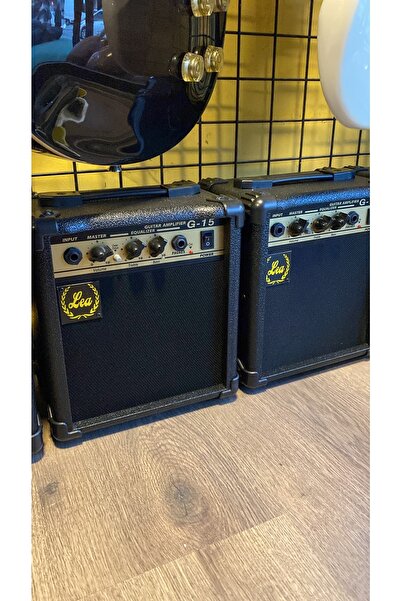 LEA 15 Watt Gitar Amfi Saz Amfi Kablo Hediyeli Çanta Amfi Ev Amfisi