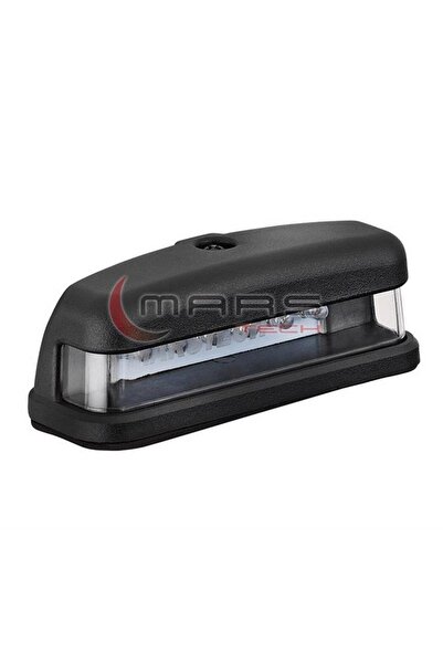 Mars 9v-30v Plaka Lambası (6 LEDLİ) Unıversal Siyah Ym Prostar Ps3