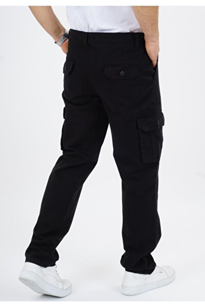 DYNAMO Erkek Rahat Kesim Pamuk Kargo Pantolon