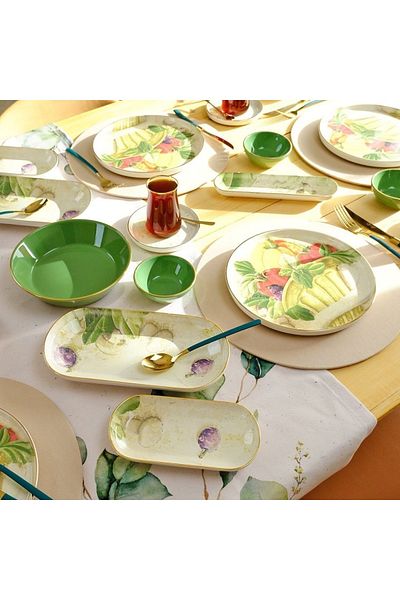 Glore Istanbul Verdura Breakfast Set 41 Pieces 68109