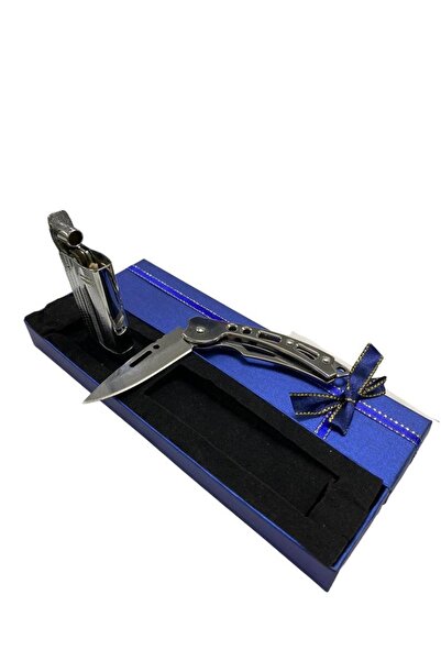 Elif Benzinli Muhtar Model Çakmak Ve Çakı Kombini 709107