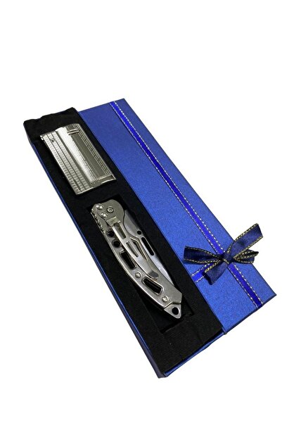 Elif Benzinli Muhtar Model Çakmak Ve Çakı Kombini 709107