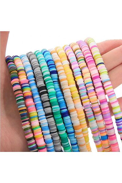 yiğit aksesuar 12 Color Mixed Array Fimo Phone Charm Jewelry Supplies