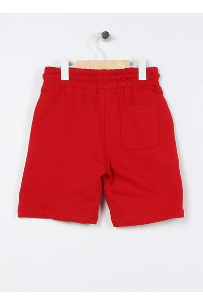 U.S. Polo Assn. Red Boy's Shorts - Elastic Waist, Pareïy023