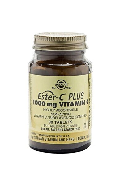 Solgar Ester C Plus 1000 Mg 30 Tablet