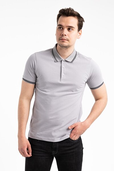 F&K 65500 Men's Polo Neck T-Shirt