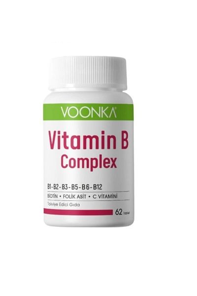 Voonka Vitamin B Slid 62 Tablets