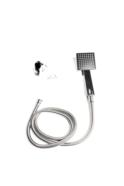 ARVENT Fonksiyonlu Banyo Duş Başlığı Seti Telefonu, 150 Cm Paslanmaz Hortum V...