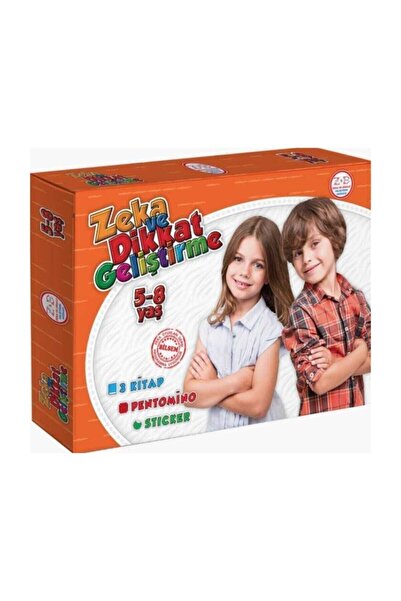 yükselen zeka Zeka Ve Dikkat Geliştirme Seti 5-8 Yaş