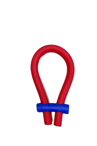 rf reel foam Locked Sea Pasta Swimming Learning Helper for Kids - Red - Blue