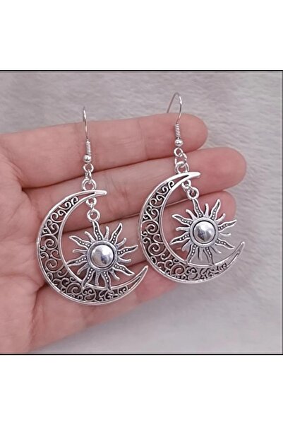 oldskoolbutik مجموعة أقراط Twinkle المزدوجة