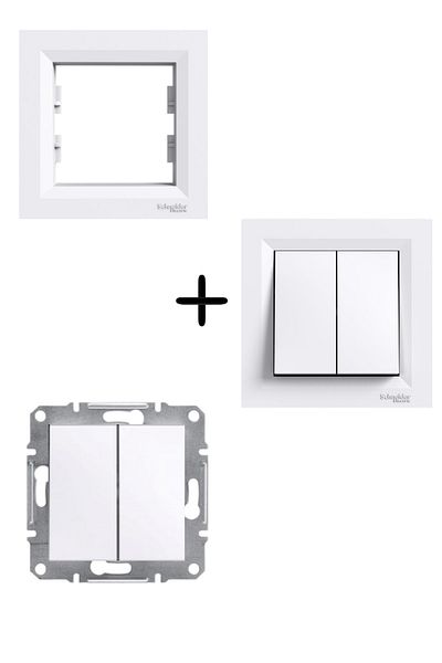 SCHNEIDER Asfora White Commitator Vavien مؤطر