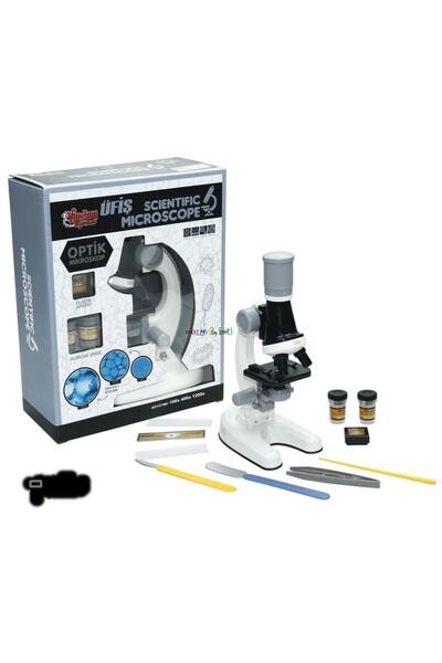 cagdaskids Eğitici Ve Öğretici Işıklı Objektif Mikroskop Seti