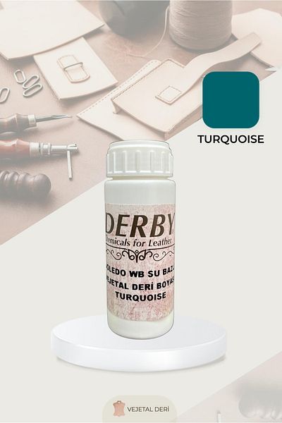 Derby Doledo Βάση Νερού Φυτική Δερμάτινη Βαφή 100 Gr, Vegetable Vaketa Paint, Leather Arts