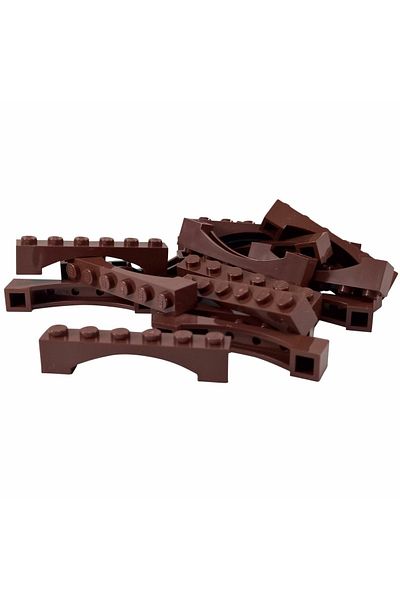 LEGO Original Custom Moc Accessory Creator Arch 1 X 6 Belt Brown 4 Pieces Will Be Sent
