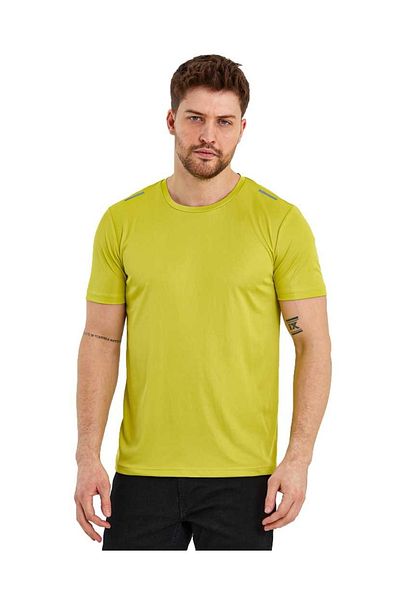 Adams Tricou sport pentru bărbați cu mânecă scurtă, imprimeu reflectorizant pe umăr