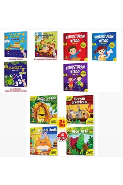 yükselen zeka Mucit Karınca Üçlü Set ( Mucit Karınca Serisi, Konuşturan Kitap, Konuşturan Şarkılı Masallar )