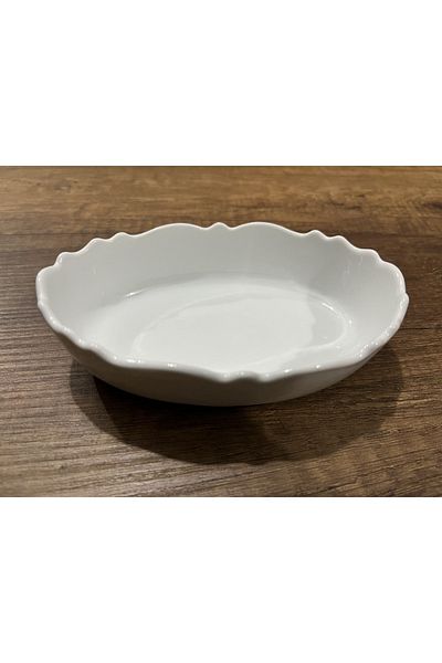 Hazal Porcelain Breakfast Bowl Oval