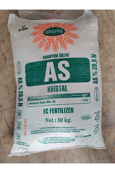 BAGFAŞ Amonyum Sülfat Şeker Gübresi 50 Kg Şeker Bağfaş