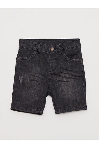 LC Waikiki Chlapecké džínové šortky - základní model s elastickým pasem