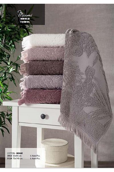 Pupilla Πετσέτα μπάνιου Miami Dry Jacquard