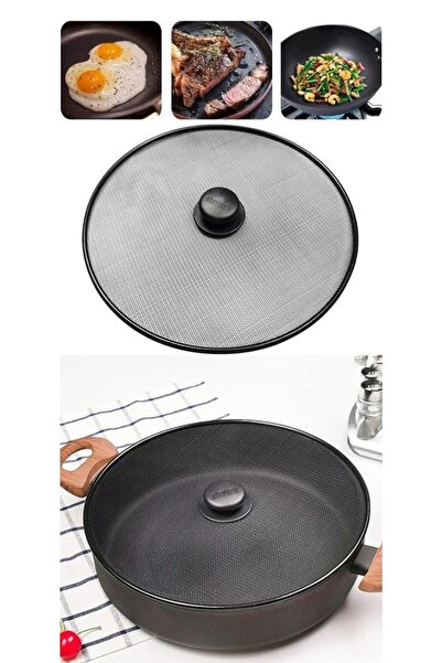 abnturk Tencere Kapağı Modeli 33cm Jumbo Büyük Boy Metal Telli Yağ Sıçratmaz ...