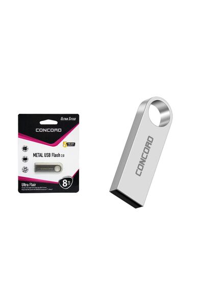 Concord C-u8 Metal Case 8 GB USB Flash Memory