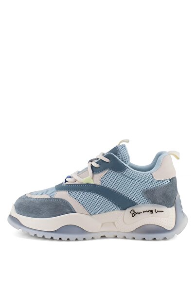 Guja 23y425 Ithal Kalın Taban Tekstil Kadın Spor Ayakkabı