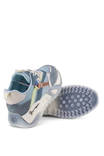 Guja 23y425 Ithal Kalın Taban Tekstil Kadın Spor Ayakkabı