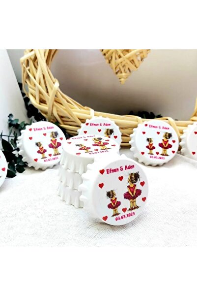 Hayaller Dükkanı 30 Adet Bebek Magnetleri Bebek Şekeri Abla Kardeş Kapak Açac...