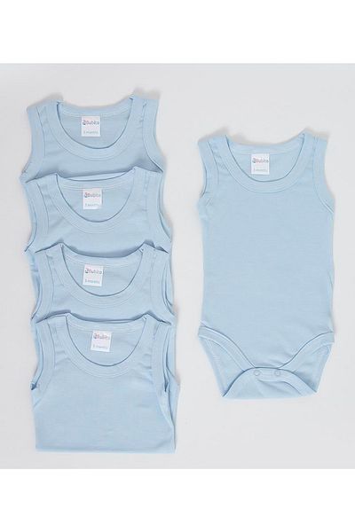 Bubito 5-Piece Baby Sleeveless Athlete Body