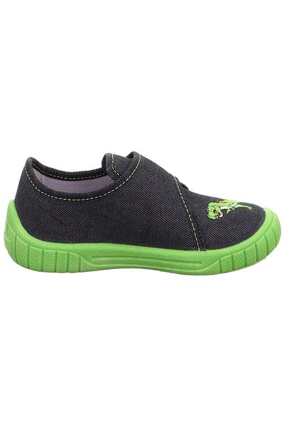 Superfit Bill Home Shoes Black / Green