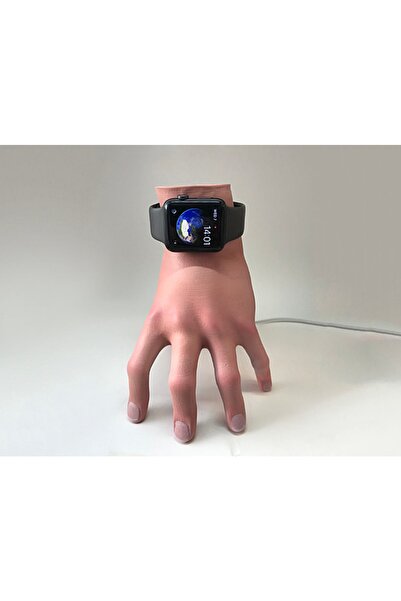 TuransoyCraft Apple Watch Şarj Aleti Standı (10 CM YÜKSEKLİK)