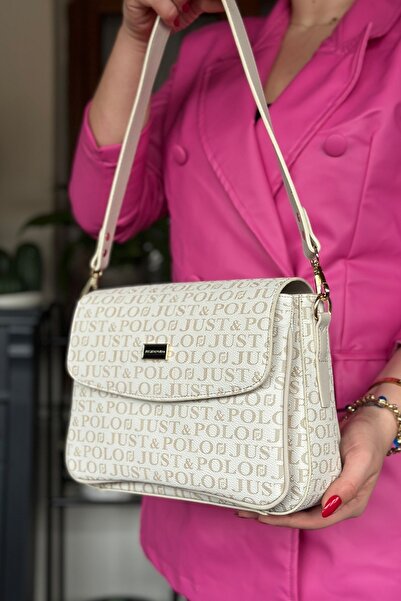 Just Polo Long Strap 5 Compartment Special Series Women's Crossbody Messenger...