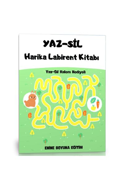 Enine Boyuna Eğitim كتاب متاهة رائع لمرحلة ما قبل المدرسة